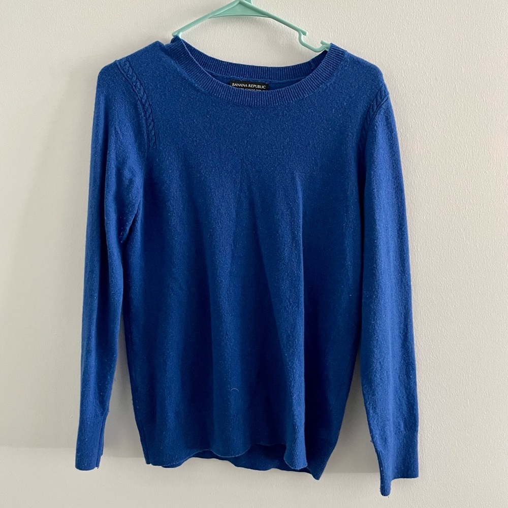 Banana Republic Royal Blue Medium Sweater